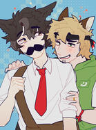 flat | halfbody | + simple bg | + char